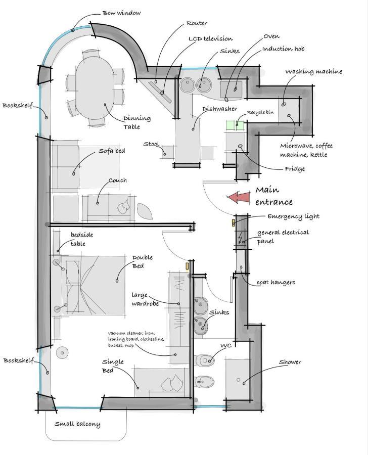 Mrdoyle Apartment Catalani Mailand Exterior foto